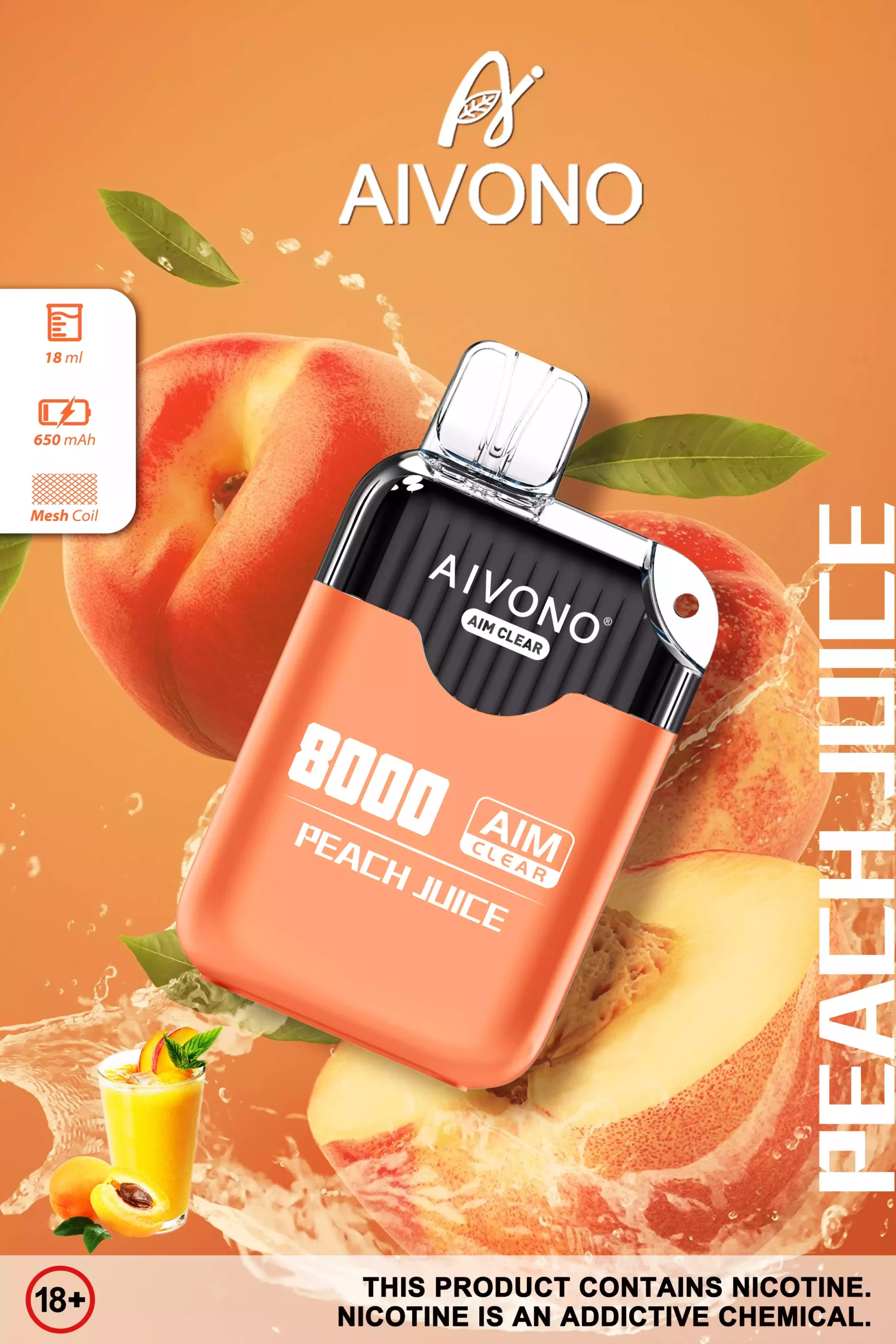 AIVONO AIM-CLEAR 8000 Puffs Best Disposable Vape for (11) AIVONO AIM-CLEAR 8000 Puffs Best Disposable Vape for (11)