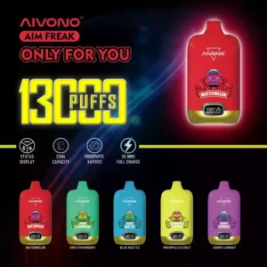 Best-Seller AIVONO AIM FREAK 13000 Puffs Disposable Vape