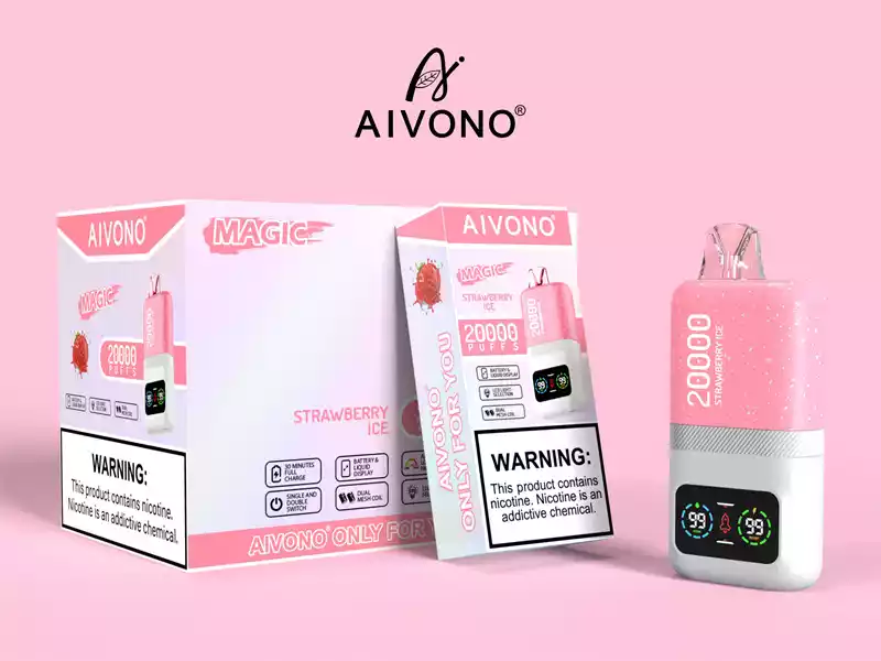 AIVONO AIM MAGIC 20000 Puffs 0% 2% 3% 5% Nicotine Latest Original Disposable Vape Pen (12) AIVONO AIM MAGIC 20000 Puffs 0% 2% 3% 5% Nicotine Latest Original Disposable Vape Pen (12)