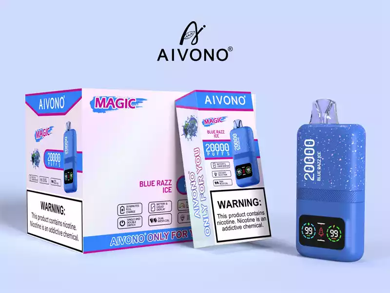 AIVONO AIM MAGIC 20000 Puffs 0% 2% 3% 5% Nicotine Latest Original Disposable Vape Pen (4) AIVONO AIM MAGIC 20000 Puffs 0% 2% 3% 5% Nicotine Latest Original Disposable Vape Pen (4)