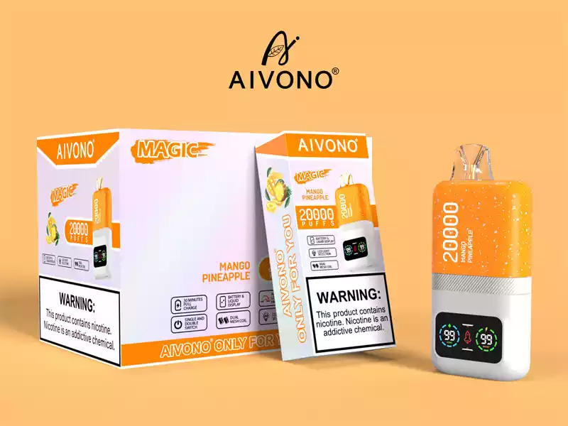 AIVONO AIM MAGIC 20000 Puffs 0% 2% 3% 5% Nicotine Latest Original Disposable Vape Pen (7) AIVONO AIM MAGIC 20000 Puffs 0% 2% 3% 5% Nicotine Latest Original Disposable Vape Pen (7)