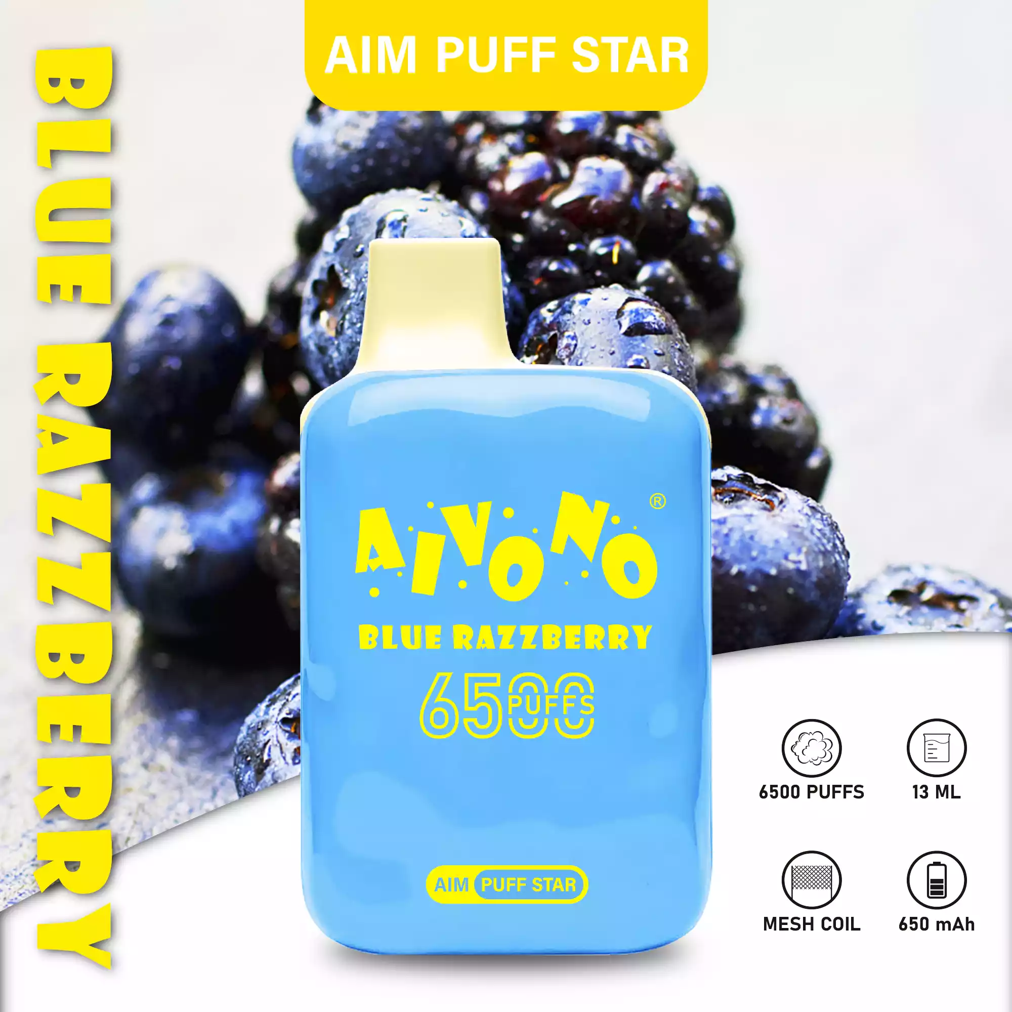 AIVONO AIM PUFFSTAR 6500 Puffs Your Best Wholesale Choice for Disposable Vapes (8) AIVONO AIM PUFFSTAR 6500 Puffs Your Best Wholesale Choice for Disposable Vapes (8)