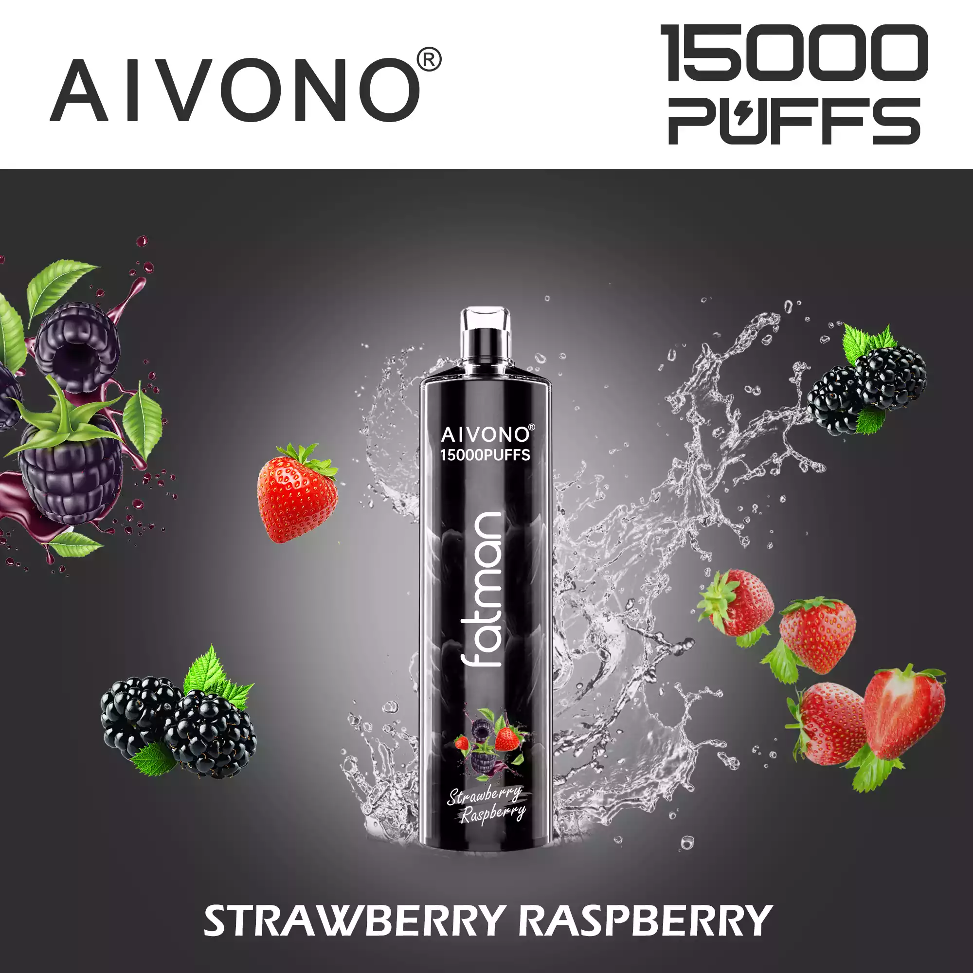 AIVONO FATMAN 15000 Puffs 0% 2% 3% 5% Nicotina Vape Pen desechable (6) AIVONO FATMAN 15000 Puffs 0% 2% 3% 5% Nicotina Vape Pen desechable (6)