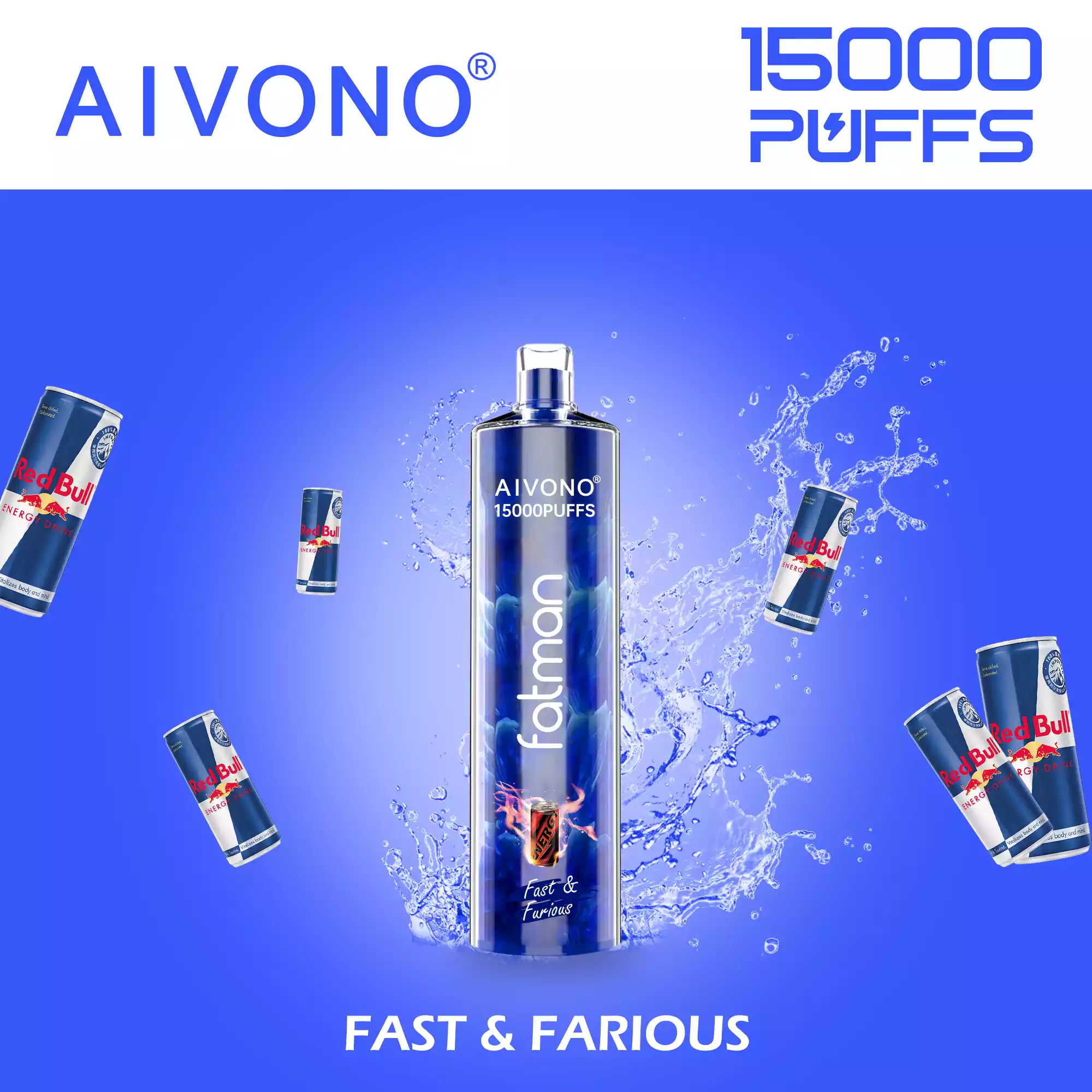 AIVONO FATMAN 15000 Puffs 0% 2% 3% 5% Nicotina Vape Pen desechable (9) AIVONO FATMAN 15000 Puffs 0% 2% 3% 5% Nicotina Vape Pen desechable (9)