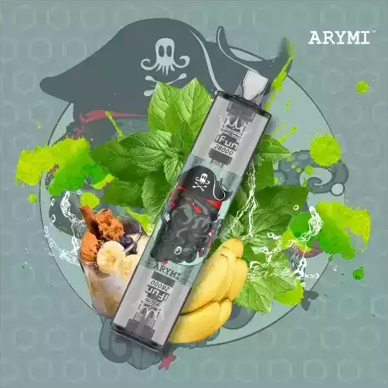 ARYMI Ifun 28000 Puffs Disposable Vape Pen with Dual Mesh Coils (2) ARYMI Ifun 28000 Puffs Disposable Vape Pen with Dual Mesh Coils (2)