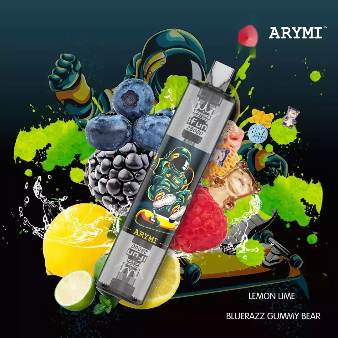 ARYMI Ifun 28000 Puffs Disposable Vape Pen with Dual Mesh Coils (7) ARYMI Ifun 28000 Puffs Disposable Vape Pen with Dual Mesh Coils (7)