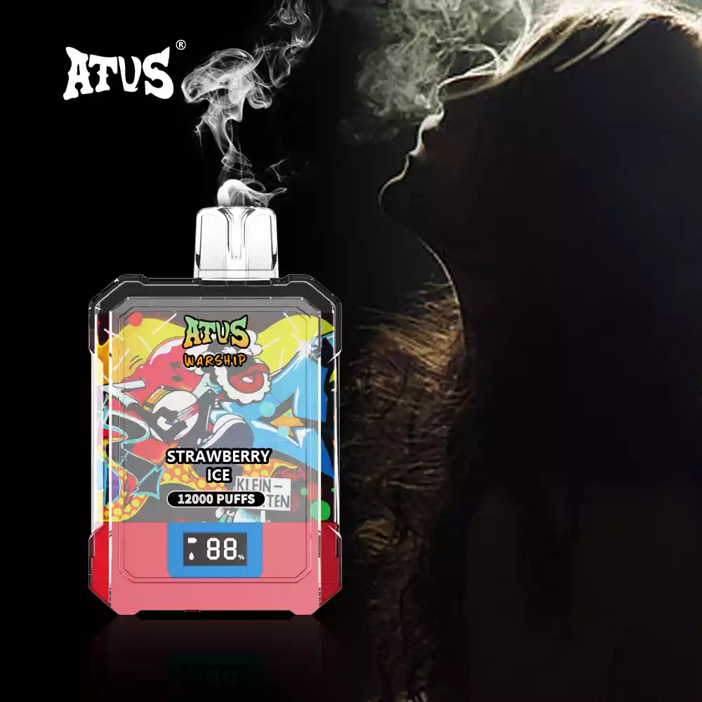 ATVS Disposable 12000 Puffs 2% 5% Nicotine New LED Display Vape Electronic Cigarette Pod (17) ATVS Disposable 12000 Puffs 2% 5% Nicotine New LED Display Vape Electronic Cigarette Pod (17)