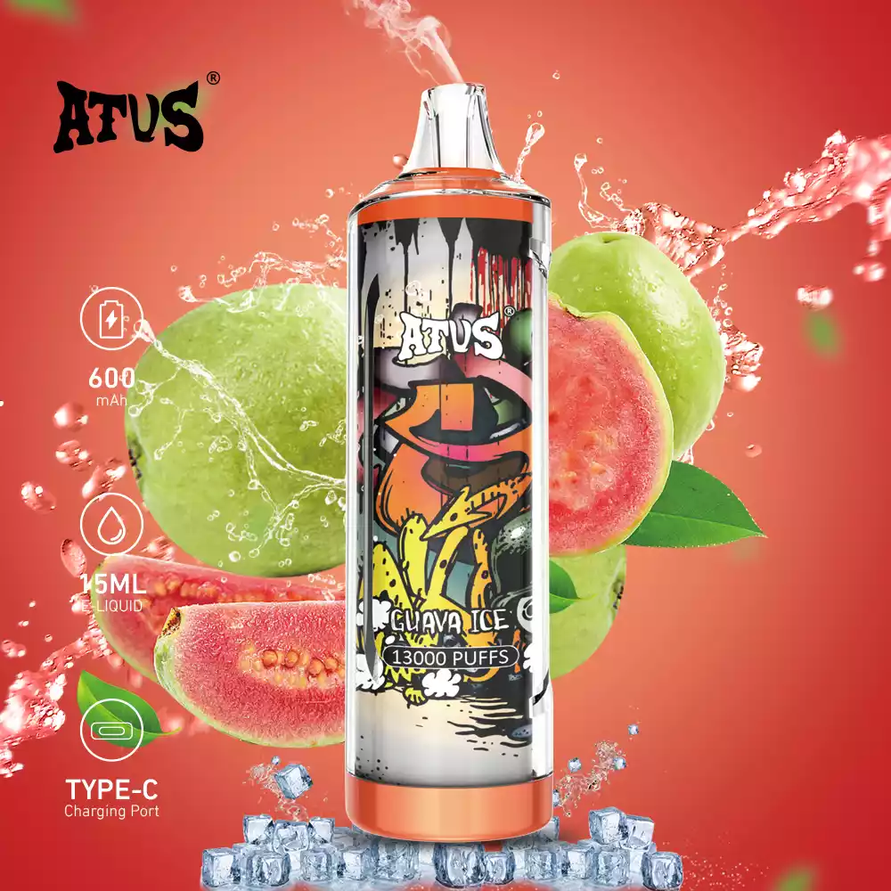 ATVS Disposable 13000 Puffs 2% 5% Nicotine New LED Display Vape Electronic Cigarette Pod (10) ATVS Disposable 13000 Puffs 2% 5% Nicotine New LED Display Vape Electronic Cigarette Pod (10)