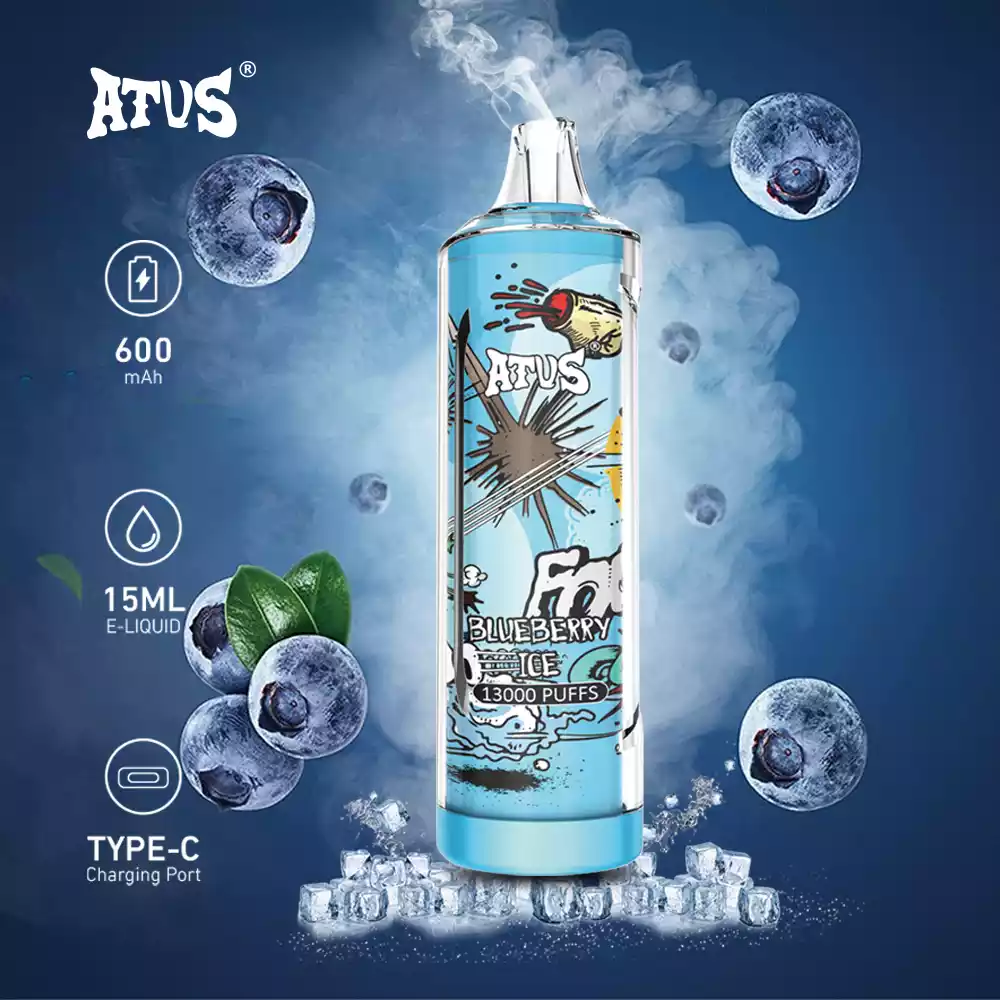 ATVS Disposable 13000 Puffs 2% 5% Nicotine New LED Display Vape Electronic Cigarette Pod (2) ATVS Disposable 13000 Puffs 2% 5% Nicotine New LED Display Vape Electronic Cigarette Pod (2)
