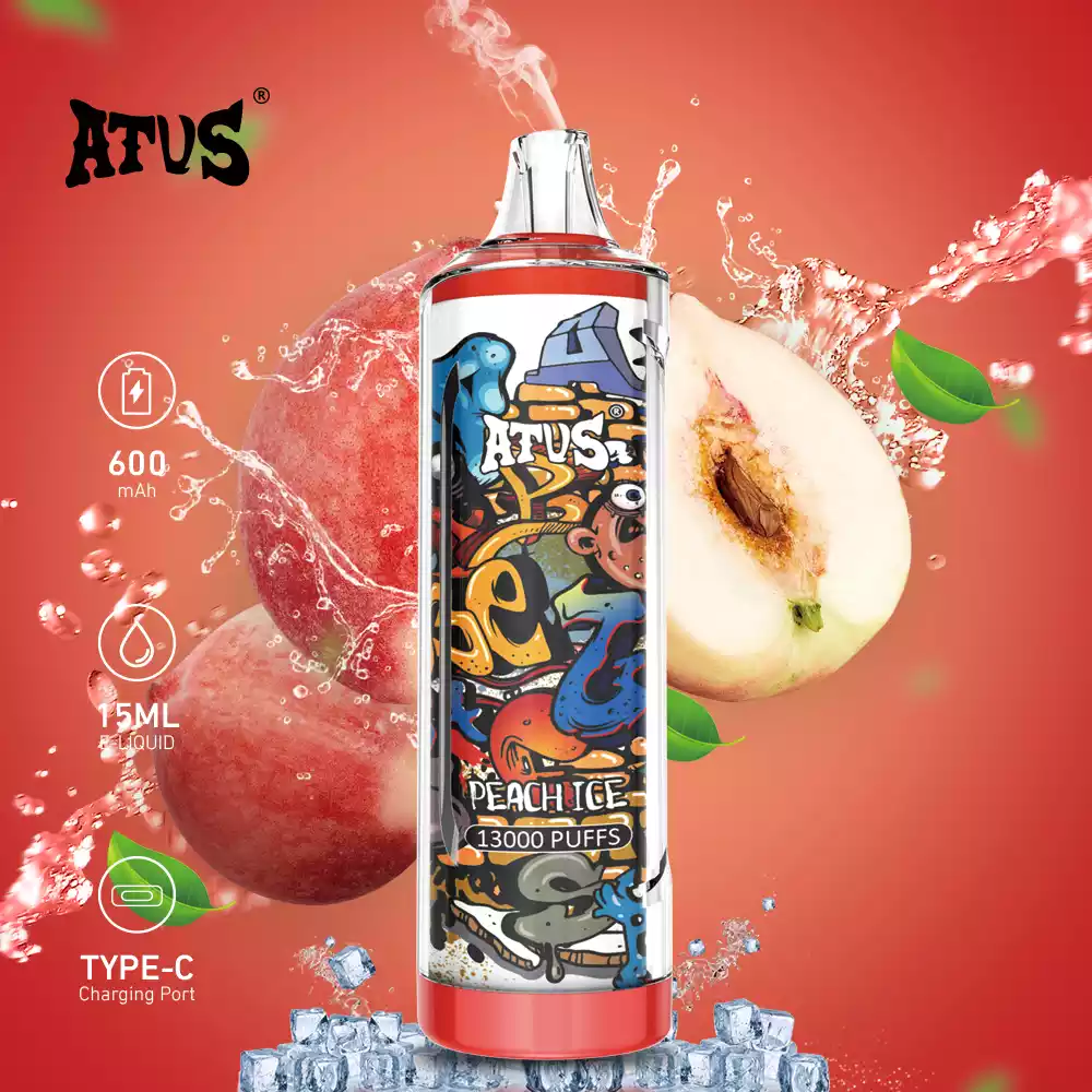 ATVS Disposable 13000 Puffs 2% 5% Nicotine New LED Display Vape Electronic Cigarette Pod (8) ATVS Disposable 13000 Puffs 2% 5% Nicotine New LED Display Vape Electronic Cigarette Pod (8)