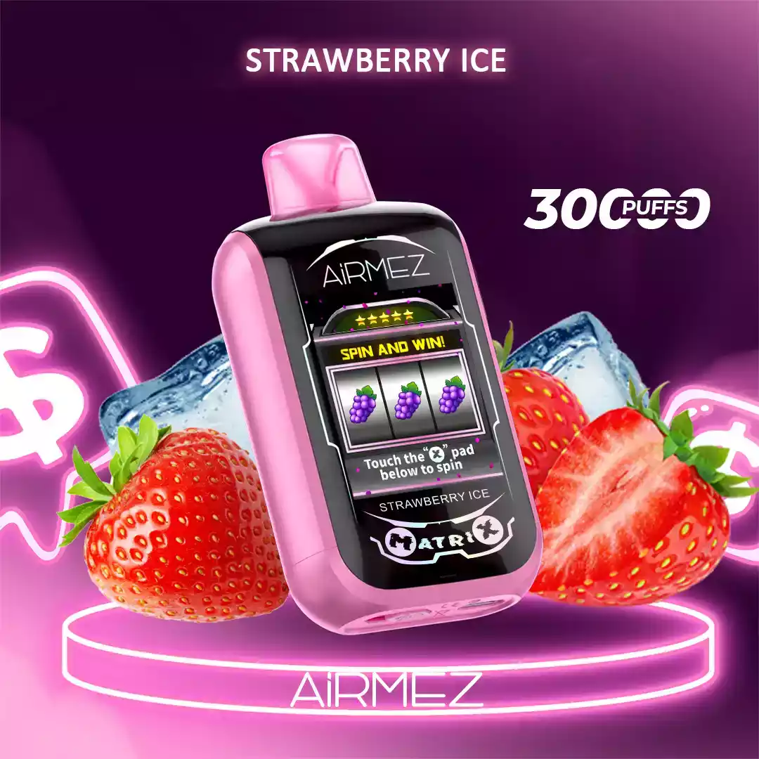 Airmez Matrix Pro 30000 Puffs Dual Mesh Box Disposable Vape with LED Display (13) Airmez Matrix Pro 30000 Puffs Dual Mesh Box Disposable Vape with LED Display (13)