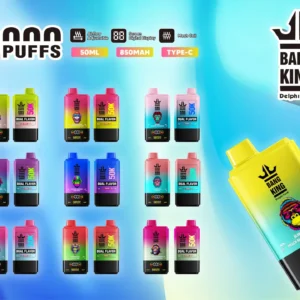BANG KING 50000 Puffs BK50 Disposable Vape with Mesh Coil LCD Display