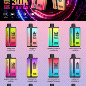 BANGBOX 30000 Puffs Double Flavor Disposable Vape with Type-C Charging and Dual Transmitter Display
