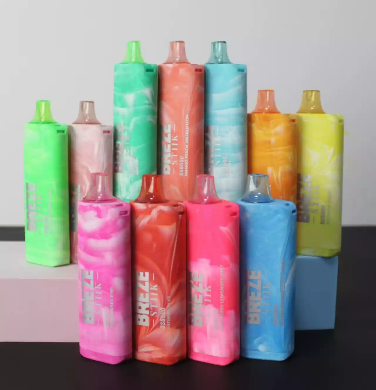BREZE STIIK 8500 Puffs Single-Use E-Cigarette 2% 5% Nicotine Large E-Liquid Capacity for (2) BREZE STIIK 8500 Puffs Single-Use E-Cigarette 2% 5% Nicotine Large E-Liquid Capacity for (2)