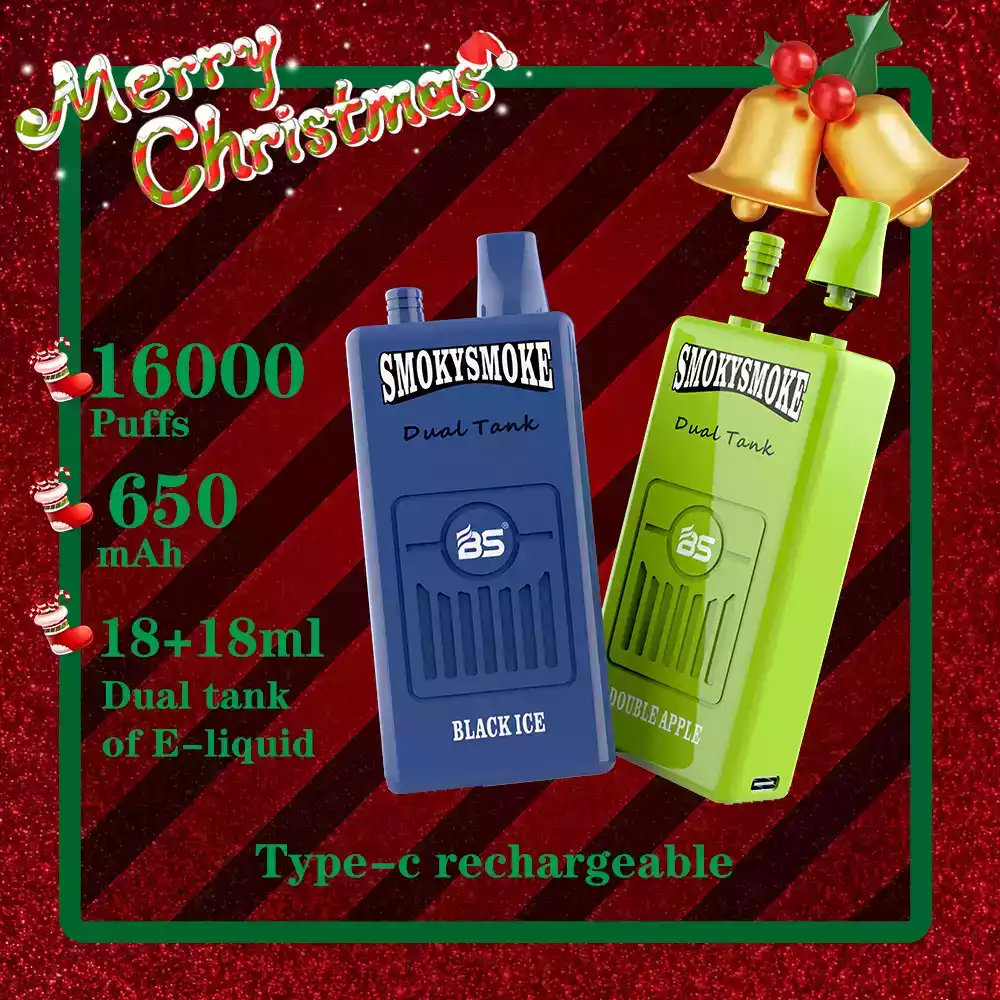 BREZE STIIK BS SMOKYSMOKE 16000 Puffs One-Use Vape 0% 2% Nicotine Customizable Airflow (1) BREZE STIIK BS SMOKYSMOKE 16000 Puffs One-Use Vape 0% 2% Nicotine Customizable Airflow (1)
