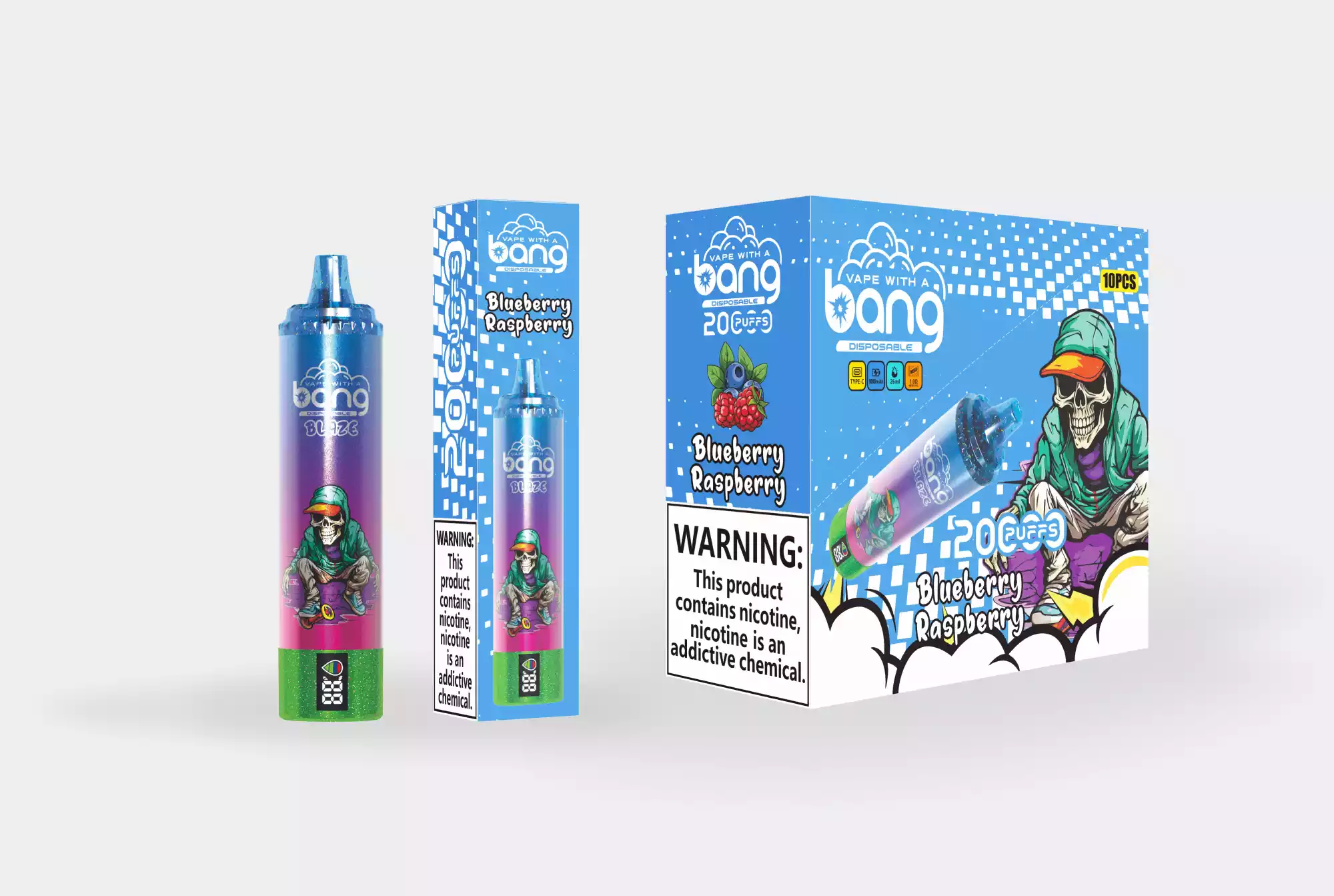 Bang 20000 Puffs 0% 2% 3% 5% Nicotine New LED Display Vape Electronic Cigarette Pod (16) Bang 20000 Puffs 0% 2% 3% 5% Nicotine New LED Display Vape Electronic Cigarette Pod (16)