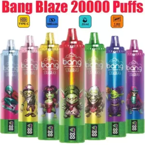Bang 20000 Puffs 0% 2% 3% 5% Nicotine New LED Display Vape Electronic Cigarette Pod