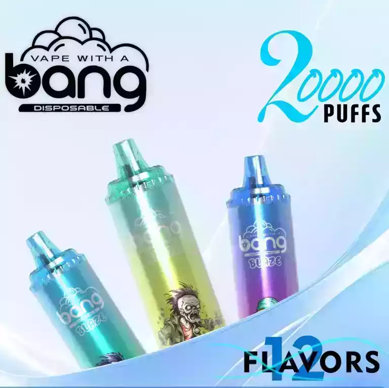 Bang 20000 Puffs 0% 2% 3% 5% Nicotine New LED Display Vape Electronic Cigarette Pod (21) Bang 20000 Puffs 0% 2% 3% 5% Nicotine New LED Display Vape Electronic Cigarette Pod (21)