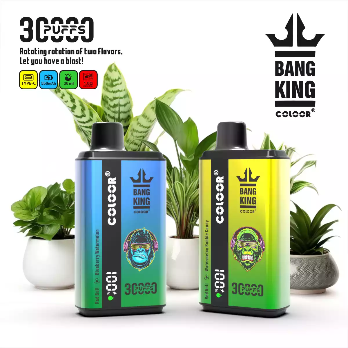 Bang 30000 Puffs 0% 2% 3% 5% Nicotine New LED Display Vape Electronic Cigarette Pod (7) Bang 30000 Puffs 0% 2% 3% 5% Nicotine New LED Display Vape Electronic Cigarette Pod (7)