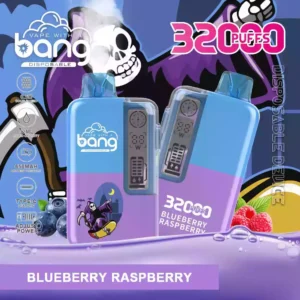 Bang 32000 Puffs Throwaway E-Zigarette 0% 2% 3% 5% Nikotin Einstellbare Luftströmung & Typ-C Aufladung