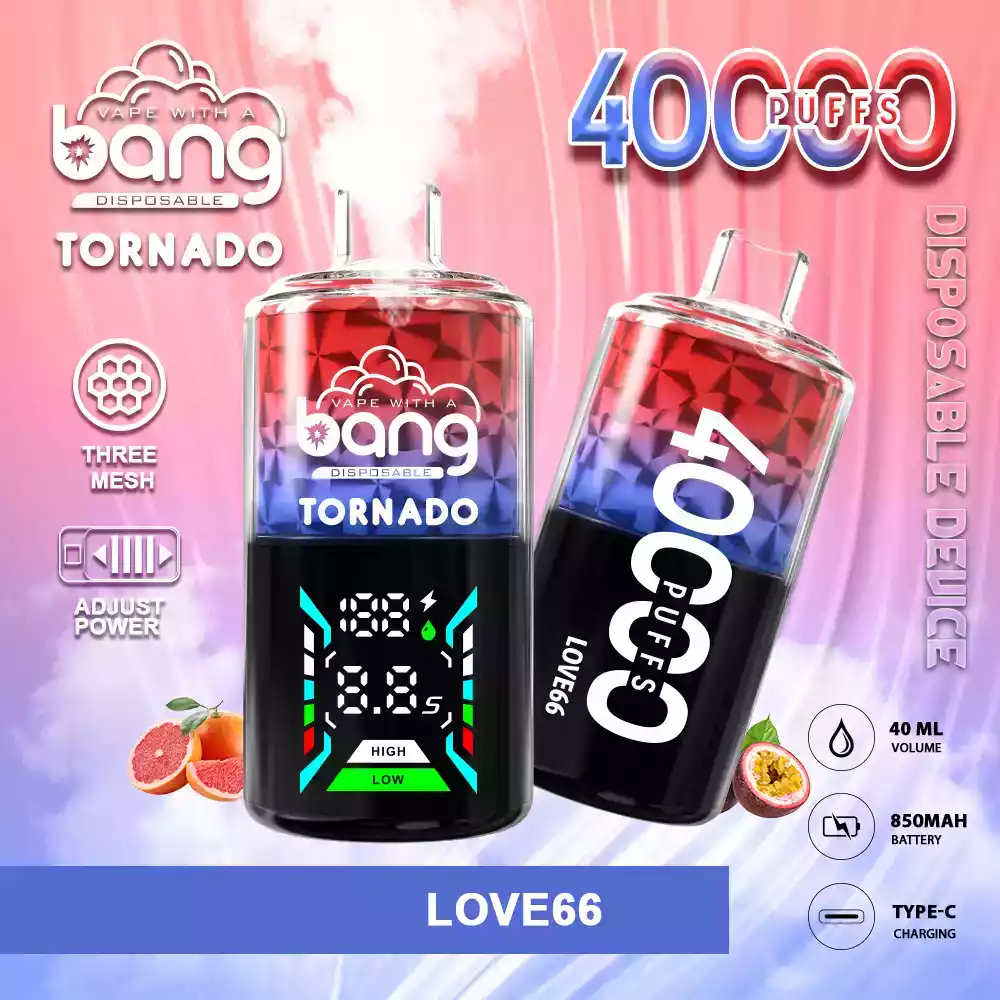 Bang 40000 Puffs Refillable Vape Rechargeable, Refillable, and Ready to Go (1) Bang 40000 Puffs Refillable Vape Rechargeable, Refillable, and Ready to Go (1)