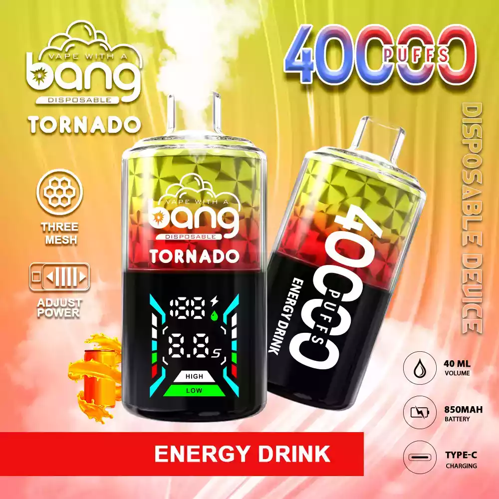 Bang 40000 Puffs Refillable Vape Rechargeable, Refillable, and Ready to Go (4) Bang 40000 Puffs Refillable Vape Rechargeable, Refillable, and Ready to Go (4)