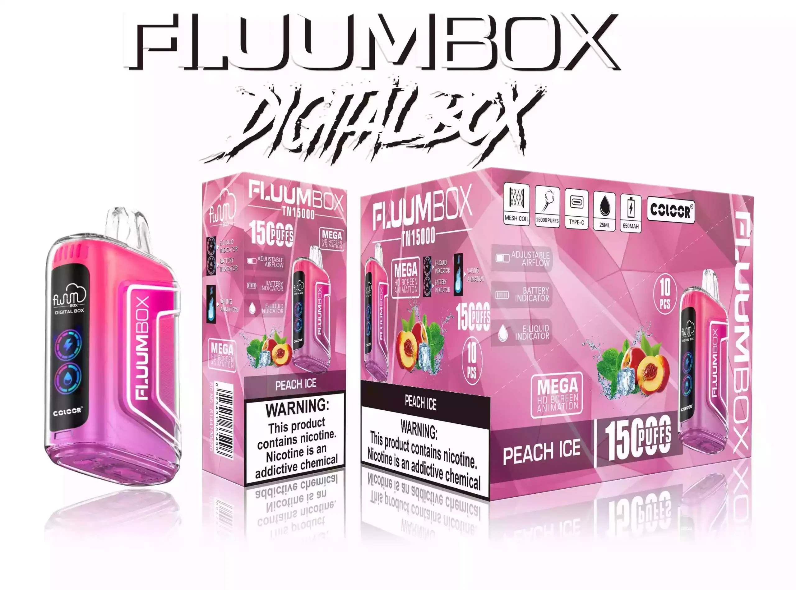Bang FLUUM BOX 15000 Puffs Latest Original Disposable Vape Pen (13) Bang FLUUM BOX 15000 Puffs Latest Original Disposable Vape Pen (13)