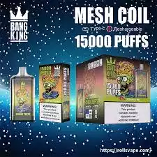 Bang KING 15000 Puffs Vape Desechable 25ml Líquido Prellenado 0% 2% 3% 5% Nicotina (14) - 副本 Bang KING 15000 Puffs Vape Desechable 25ml Líquido Prellenado 0% 2% 3% 5% Nicotina (14) - 副本