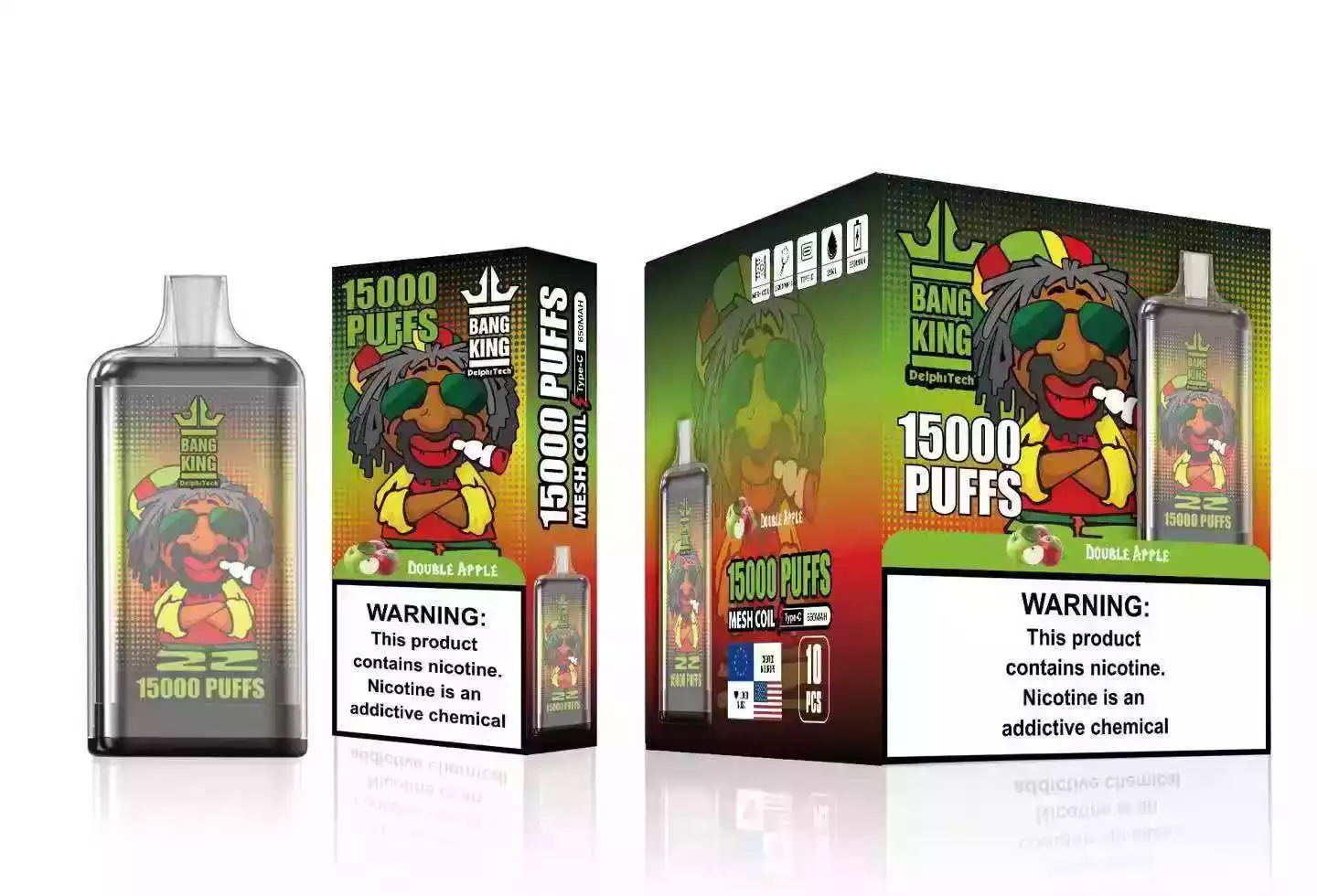 Bang KING 15000 Puffs Vape Desechable 25ml Líquido Prellenado 0% 2% 3% 5% Nicotina (21) Bang KING 15000 Puffs Vape Desechable 25ml Líquido Prellenado 0% 2% 3% 5% Nicotina (21)