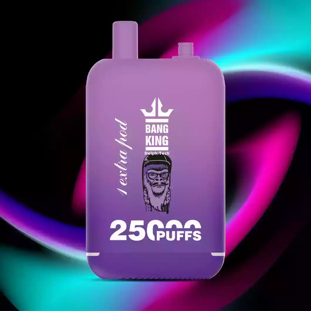 Bang KING 25000 Puffs Disposable Vape with Mesh Coil and 46ml E-Liquid (4) Bang KING 25000 Puffs Disposable Vape with Mesh Coil and 46ml E-Liquid (4)