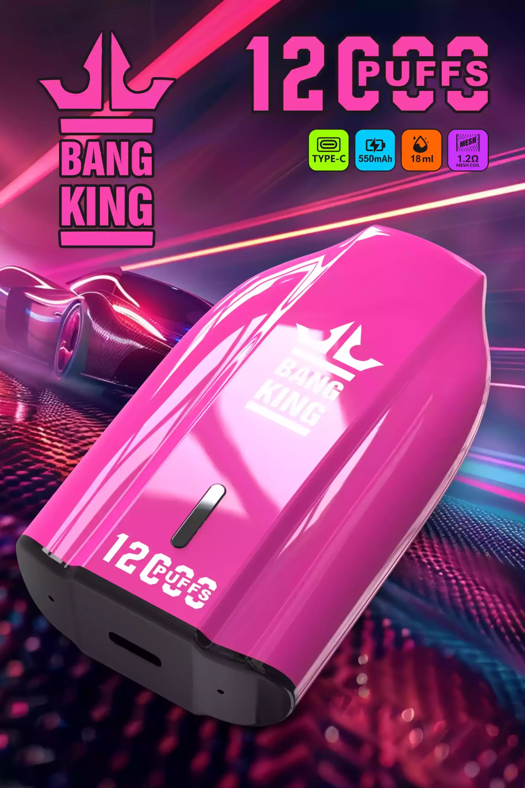 Bang King 12000 Puffs Vape The Best Disposable Vape in Europe! (4) (2) Bang King 12000 Puffs Vape The Best Disposable Vape in Europe! (4) (2)