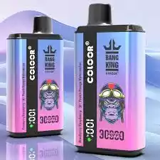 Bang King 30000 Puffs 0% 2% 3% 5% Nicotina Pantalla LCD Vape desechable (1) Bang King 30000 Puffs 0% 2% 3% 5% Nicotina Pantalla LCD Vape desechable (1)
