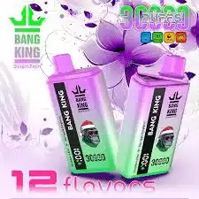 Bang King 30000 Puffs 0% 2% 3% 5% Nicotina Pantalla LCD Vape desechable (11) Bang King 30000 Puffs 0% 2% 3% 5% Nicotina Pantalla LCD Vape desechable (11)