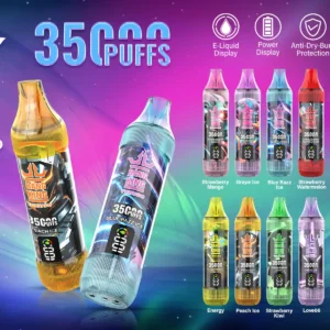 Bang King 35000 Puffs Disposable Vape with Mesh Coil and 23ml Prefilled Liquid