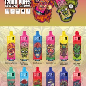 BangBOX 12000 Puffs Disposable Vape with 20ml Prefilled Liquid and Mesh Coil Featuring
