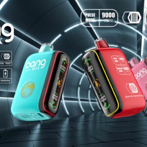 BangBOX 9000-18000 Puffs Disposable Vape with 28ml Prefilled Liquid and Mesh Coil Featuring 