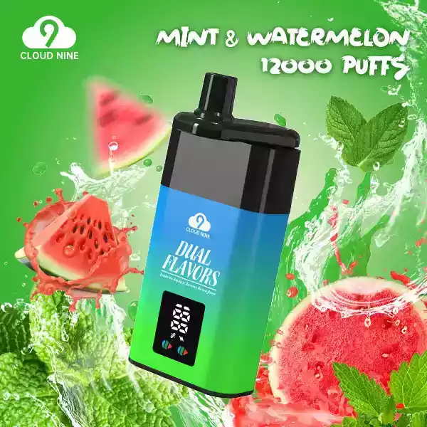 CLOUD NINE D19 12000 Puffs Disposable E-Cigarette Rechargeable with Smart LED Indicator (4) CLOUD NINE D19 12000 Puffs Disposable E-Cigarette Rechargeable with Smart LED Indicator (4)