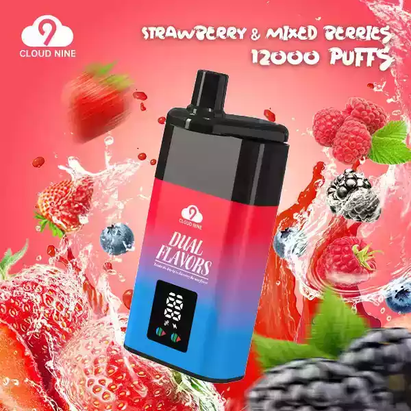 CLOUD NINE D19 12000 Puffs Disposable E-Cigarette Rechargeable with Smart LED Indicator (7) CLOUD NINE D19 12000 Puffs Disposable E-Cigarette Rechargeable with Smart LED Indicator (7)