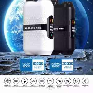CLOUD NINE D33 20000 Züge Single-Use Vape 0% 5% Nikotin mehrere Geschmacksrichtungen Auswahl