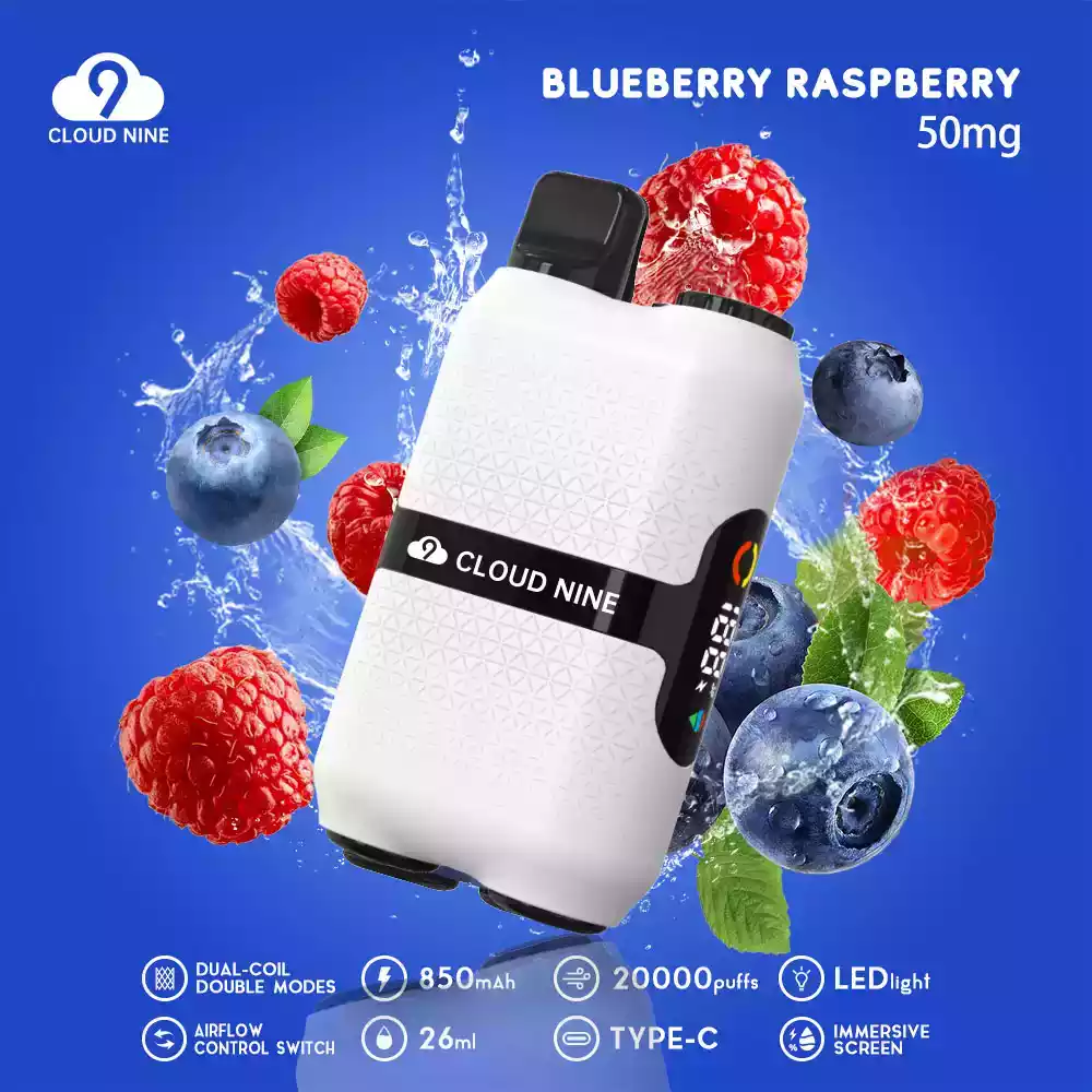 CLOUD NINE D33 20000 Puffs Single-Use Vape 0% 5% Nicotine Multiple Flavor Selections (2) CLOUD NINE D33 20000 Puffs Single-Use Vape 0% 5% Nicotine Multiple Flavor Selections (2)