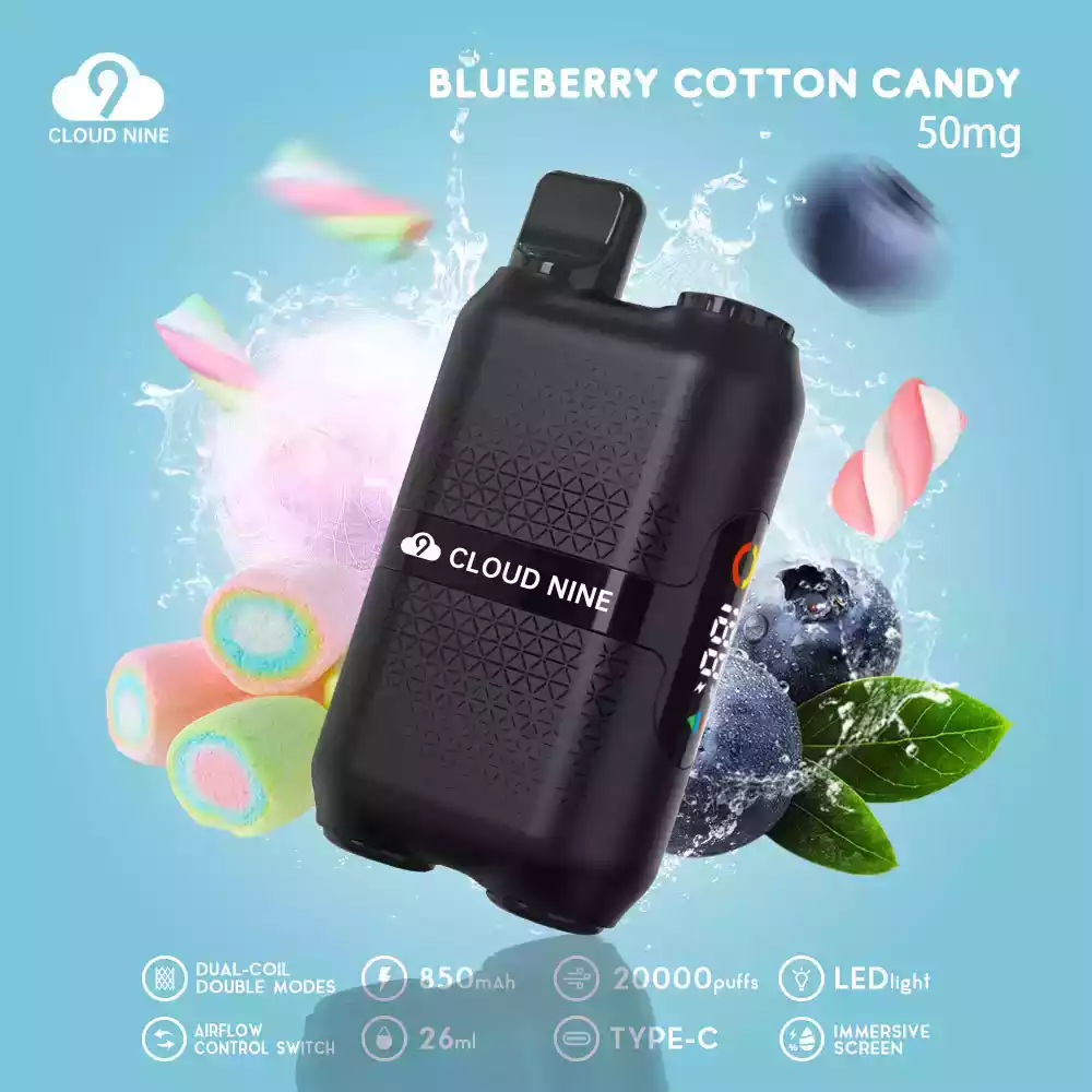 CLOUD NINE D33 20000 Puffs Single-Use Vape 0% 5% Nicotine Multiple Flavor Selections (9) CLOUD NINE D33 20000 Puffs Single-Use Vape 0% 5% Nicotine Multiple Flavor Selections (9)