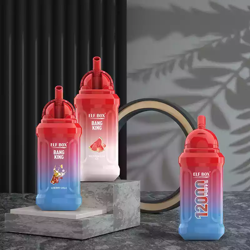 ELF BOX BK12000 Puffs Vape 0%, 2%, 3%, and 5%, Nicotine Long-Lasting & Multiple Flavor Selections (2) ELF BOX BK12000 Puffs Vape 0%, 2%, 3%, and 5%, Nicotine Long-Lasting & Multiple Flavor Selections (2)