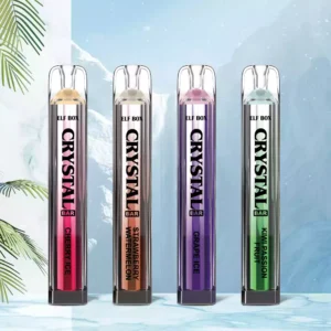ELF BOX CRYSTAL BAR 600 Puffs 0% 2% 5% Nikotin Neueste Einweg Vape Pen