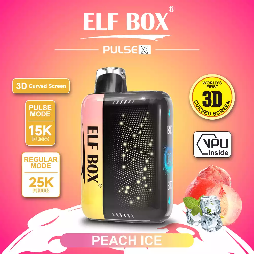 ELF BOX PULSE X25000 Puffs 0% 2% 5% Nicotine Smart AI-Boosted Disposable Vape (4) ELF BOX PULSE X25000 Puffs 0% 2% 5% Nicotine Smart AI-Boosted Disposable Vape (4)