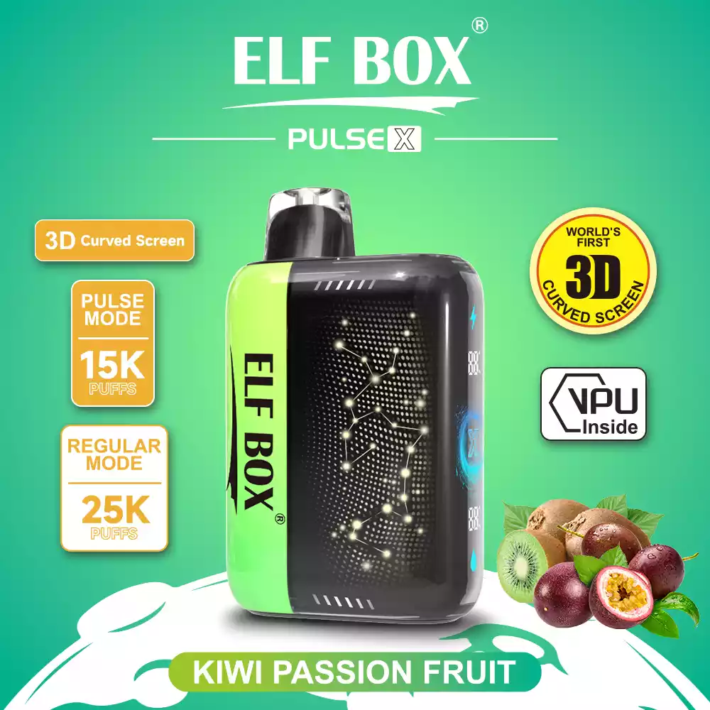 ELF BOX PULSE X25000 Puffs 0% 2% 5% Nicotine Smart AI-Boosted Disposable Vape (9) ELF BOX PULSE X25000 Puffs 0% 2% 5% Nicotine Smart AI-Boosted Disposable Vape (9)