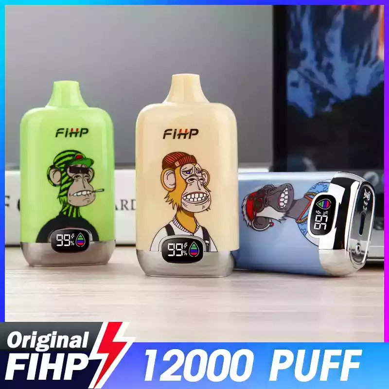 FIHP 12000 Puffs Disposable Vape – High-Capacity, Rich Flavors & LED Display (15) FIHP 12000 Puffs Disposable Vape – High-Capacity, Rich Flavors & LED Display (15)
