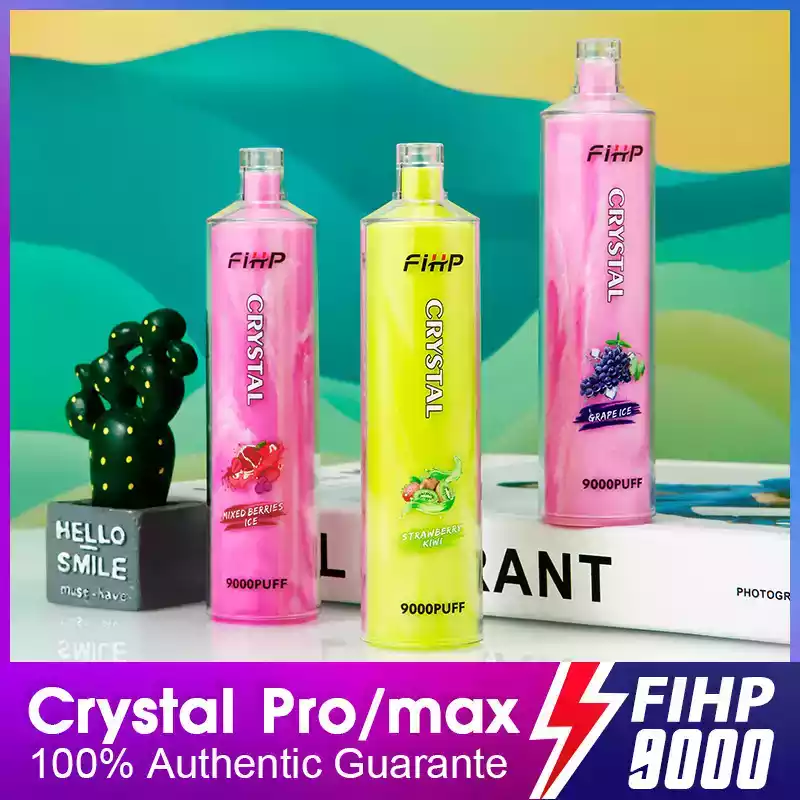 FIHP Crystal 9000 Puffs – High-Capacity Disposable Vape with Rich Flavors (14) FIHP Crystal 9000 Puffs – High-Capacity Disposable Vape with Rich Flavors (14)