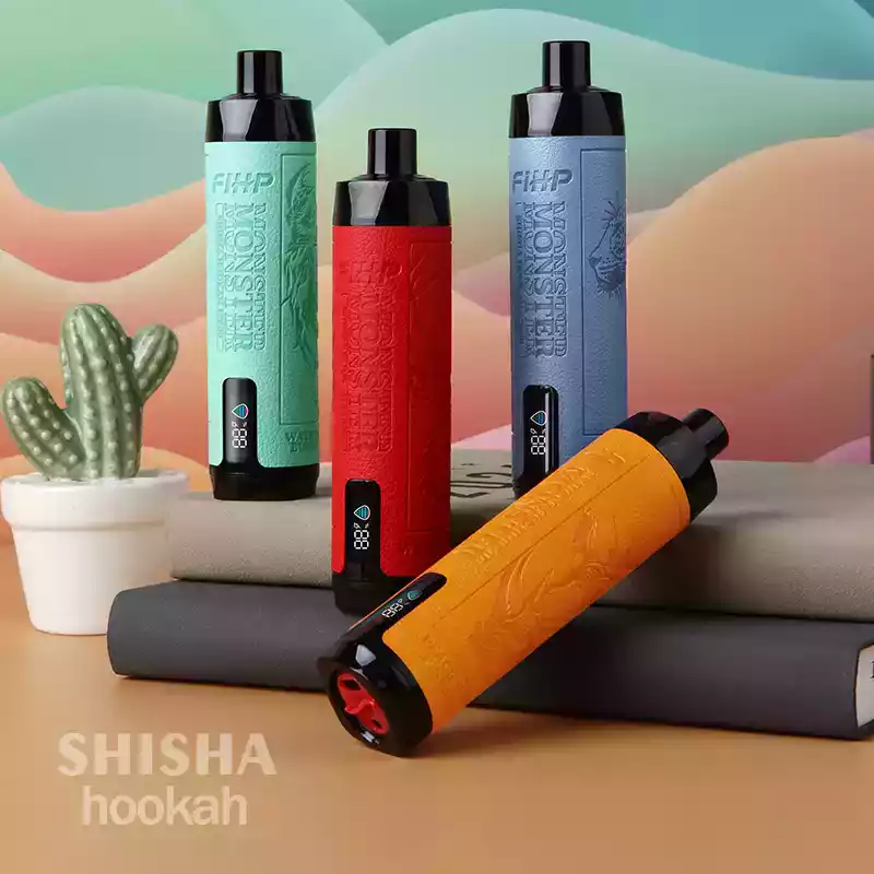 FIHP Shisha Hookah 12000 Puffs Einweg Vape Hohe Kapazität, reiche Aromen & LED-Anzeige (5) FIHP Shisha Hookah 12000 Puffs Einweg Vape Hohe Kapazität, reiche Aromen & LED-Anzeige (5)