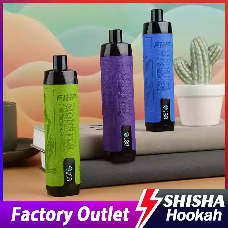 FIHP Shisha Hookah 12000 Puffs Einweg Vape Hohe Kapazität, reiche Aromen & LED-Anzeige (8) FIHP Shisha Hookah 12000 Puffs Einweg Vape Hohe Kapazität, reiche Aromen & LED-Anzeige (8)