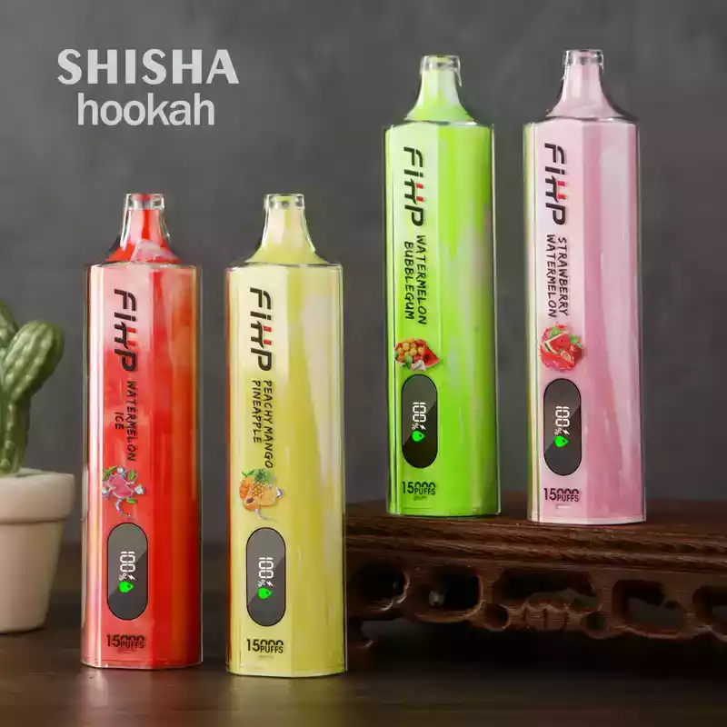 FIHP Shisha Hookah 15000 Züge LCD-Display Einweg Vape Langlebig & Rich Aromen (5) FIHP Shisha Hookah 15000 Züge LCD-Display Einweg Vape Langlebig & Rich Aromen (5)